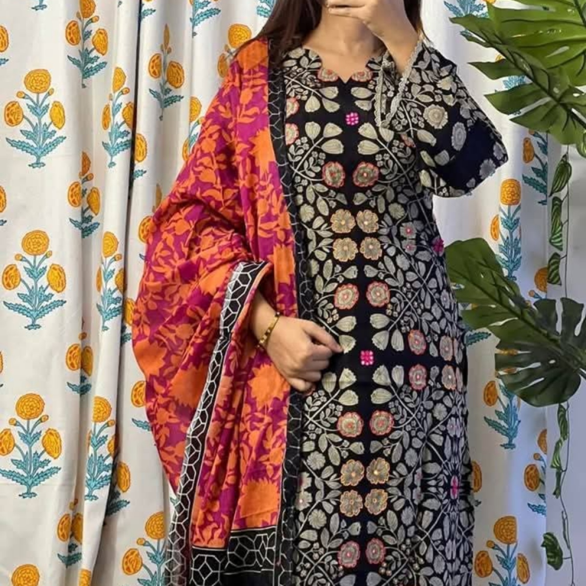 Premium Joypuri Karchupi 3-piece  Code: 12567