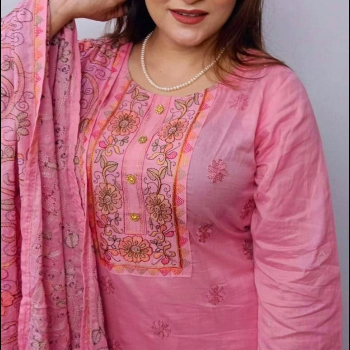 Premium Cotton 3 Piece  Code: 11929