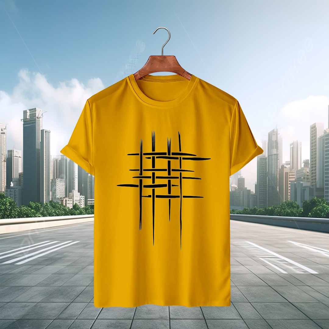 Half Sleeve Mesh T-shirt For Men  Code: 9108